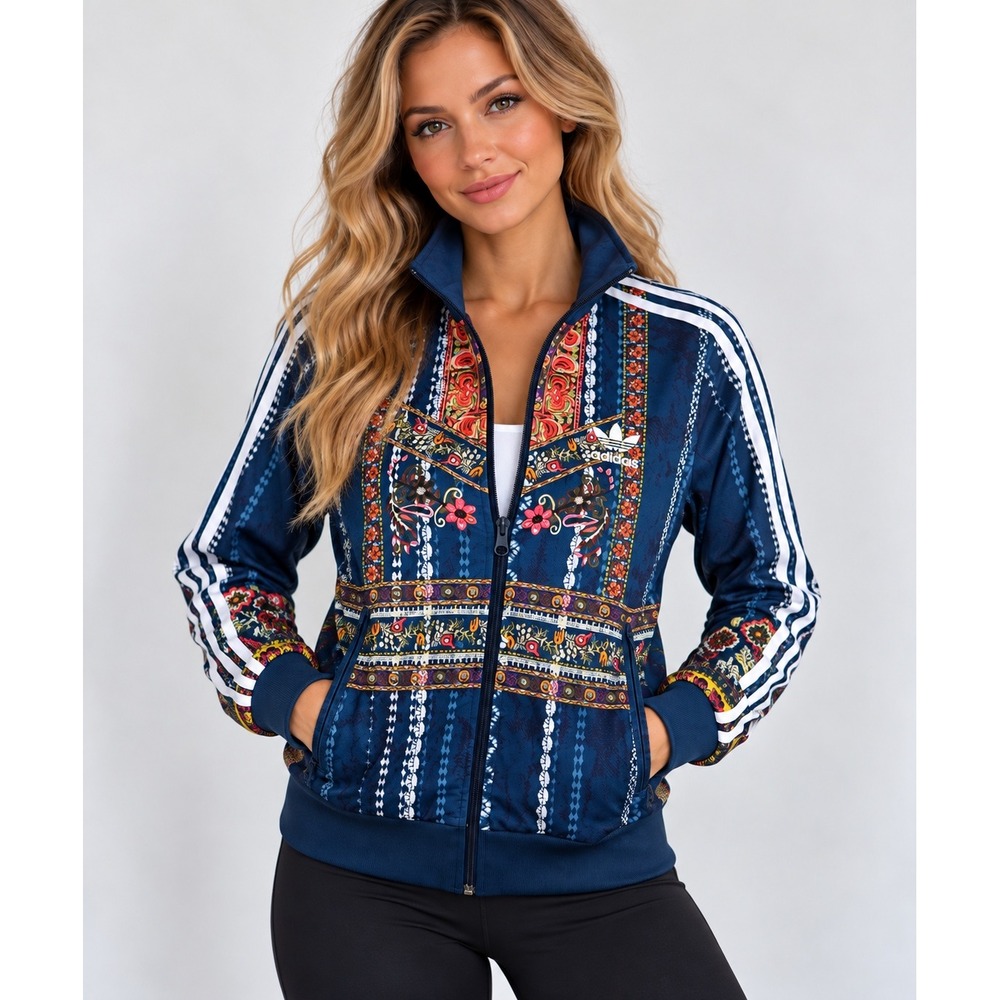 Adidas Originals x The FARM Company Cirandeira Firebird Track Jacket XS AY6907